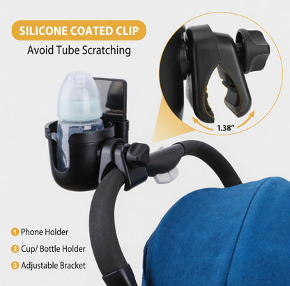 2-in-1 Stroller Cup & Phone Holder