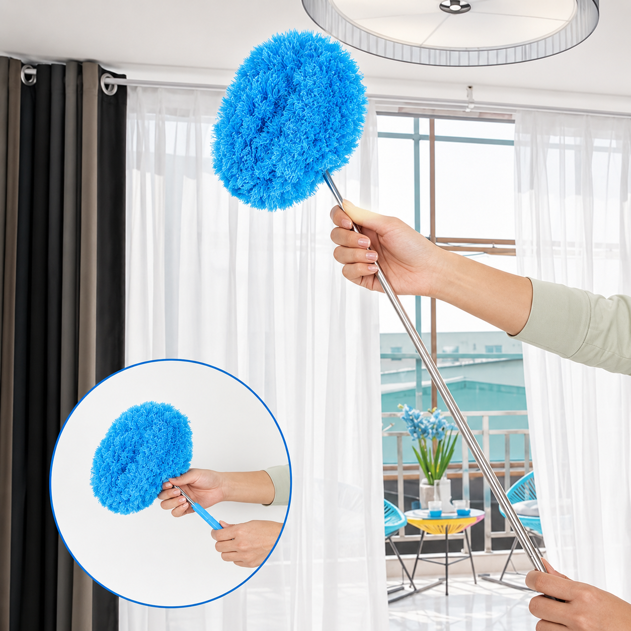 Microfiber Ceiling Fan Duster