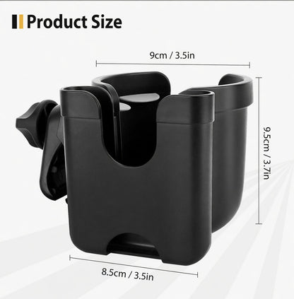 2-in-1 Stroller Cup & Phone Holder